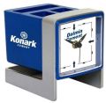 Analog Table Clock with Pen Stand