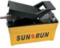 New SUN-RUN V-TECH dBA 85 at 700bar for all SPA-6 pumps lower noise. air hydraulic foot pumps