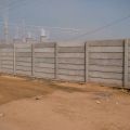 Industrial Cement Compound Wall