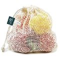 Cotton Net Drawstring Bag