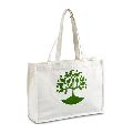 Cotton Canvas Promotional Bag With Screen Print & Self Handle