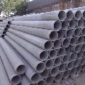 Round Polished grey cement pipes