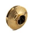 Polished Golden Round bronze impeller