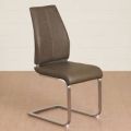 Brown Light Brown Black etc... Leather Dining Chair