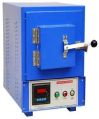 Iron 0-50 Kg Blue 220V 1-3kw Electric Semi Automatic Muffle Furnace