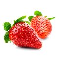 Organic fresh strawberry