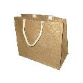 PP Laminated Jute Fabric Shopping Bag With Soft Rope Handle