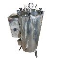 Double Wall SS Vertical Autoclave