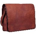 Unisex cross body vintage leather messenger bag