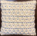 Jali Handwoven Wool and Polyester Cushion Cover