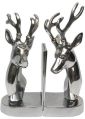 Metal Stag Bookends
