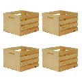 Square Wooden Crates