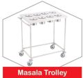 Stainless Steel Masala Trolley