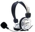 Black White New Used USB Headphone