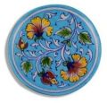 Blue Ceramic Plate