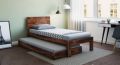 Wooden Finish Single Bed