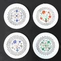 Round Handcrafted Marble Plates