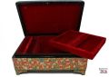 Paper And Glue Rectangular Multicolor Printed painted New DREAM KASHMIR Paper Mache Jewellery Box