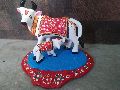 Decorative cow with calf