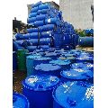 Round HDPE Blue plastic barrel