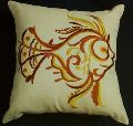 Embroidery Embroidered Cushion Cover