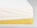 Cotton Rectangular Square Off-white Plain off white mattress protector