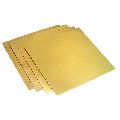 Rectangular Square Non Coated Brass Sheets