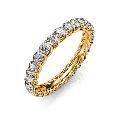 Astraea Yellow Gold Full Eternity Ring - 5 Cent Diamonds
