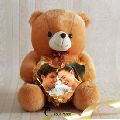 Photo Personalized Brown Teddy Bear
