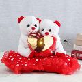 Photo Personalized Couple Teddy Bear