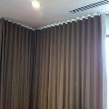 Polyester cotton window curtain