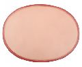Argentina Padded Leather Oval Placemat