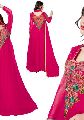 Pink Silk Gown
