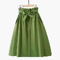 A Line Green semi formal skirt