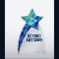 Beyond Awesome Crystal Trophy