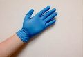 Sky Blue Nitrile Gloves