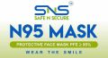 SNS Safe N Secure N95 Mask Numbar of layers - 5 Layers