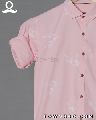 Light Pink Printed Shirt