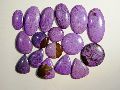 Natural Stone Polished MIX aaa quality natural purple stichtite semi precious gemstone