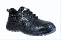 Black Double Density CG Leather Safety Shoe