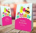 Birthday Paper Table Tent Card