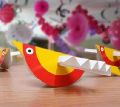 Multicolor decorative paper bird