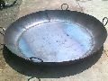 Steel Silver Black jaggery cooking pan