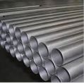 Round Grey Polished Nickel Alloy Pipes