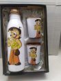 cartoon printed copper bottle