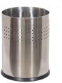 Stainless Steel Twin Band Perforated Dustbin