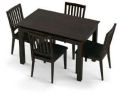 4 Seater High Dining Table Set with 4 Chairs