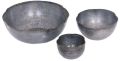 5 Inch Galvanized Metal Serving Bowl