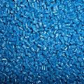 Light Blue Reprocessed Plastic Granules