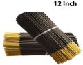 12 Inch Raw Incense Sticks